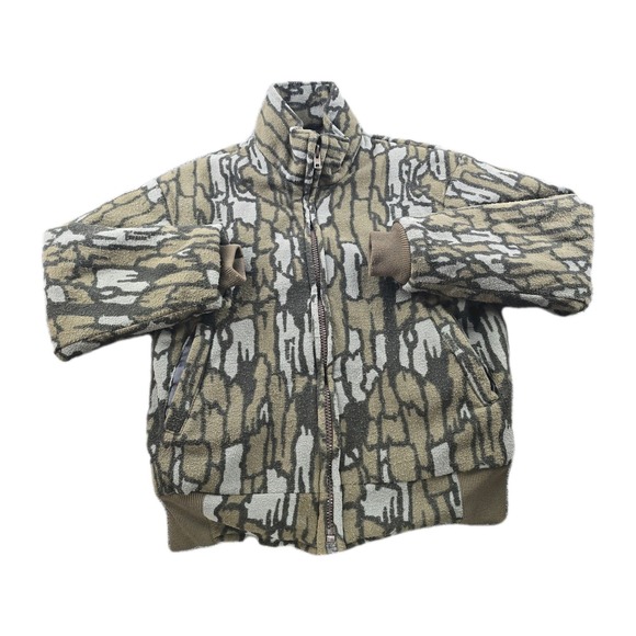 Vintage Pella Big Dutch Garment Camo PolarTuff Quilted Jacket Medium USA - Picture 1 of 11